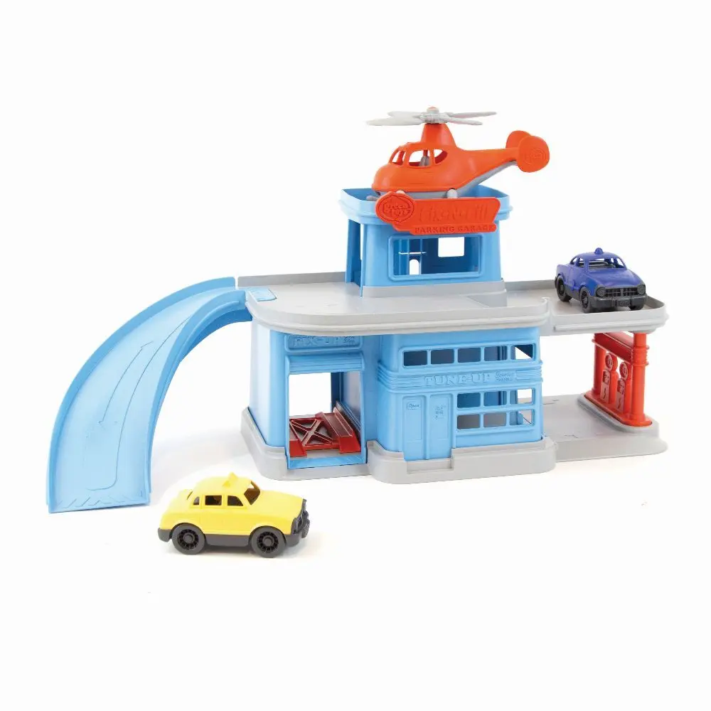 Cover: 816409013127 | GREENTOYS - Parkgarage mit Hubschrauber und 2 Autos | 8601312 | 2021
