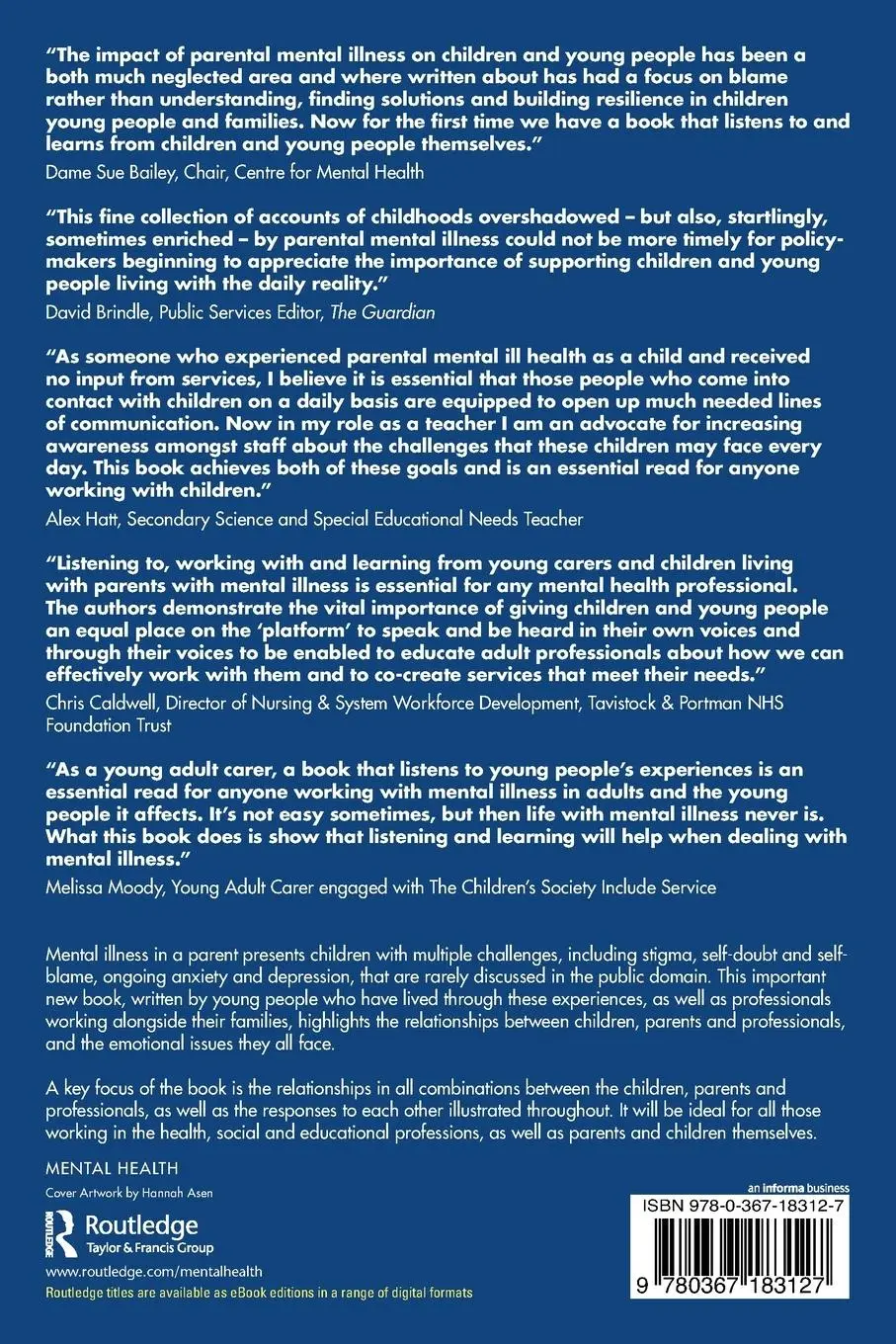 Rückseite: 9780367183127 | Building Children's Resilience in the Face of Parental Mental Illness
