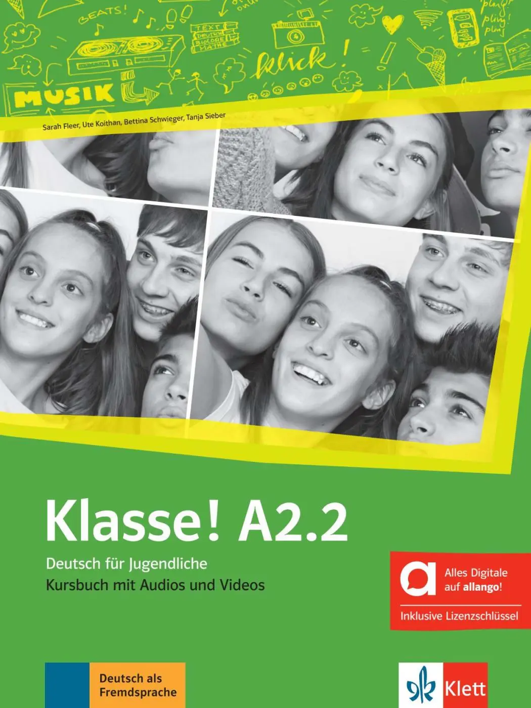 Cover: 9783126073127 | Klasse! A2.2 - Hybride Ausgabe allango | Bundle | 1 Taschenbuch | 2024