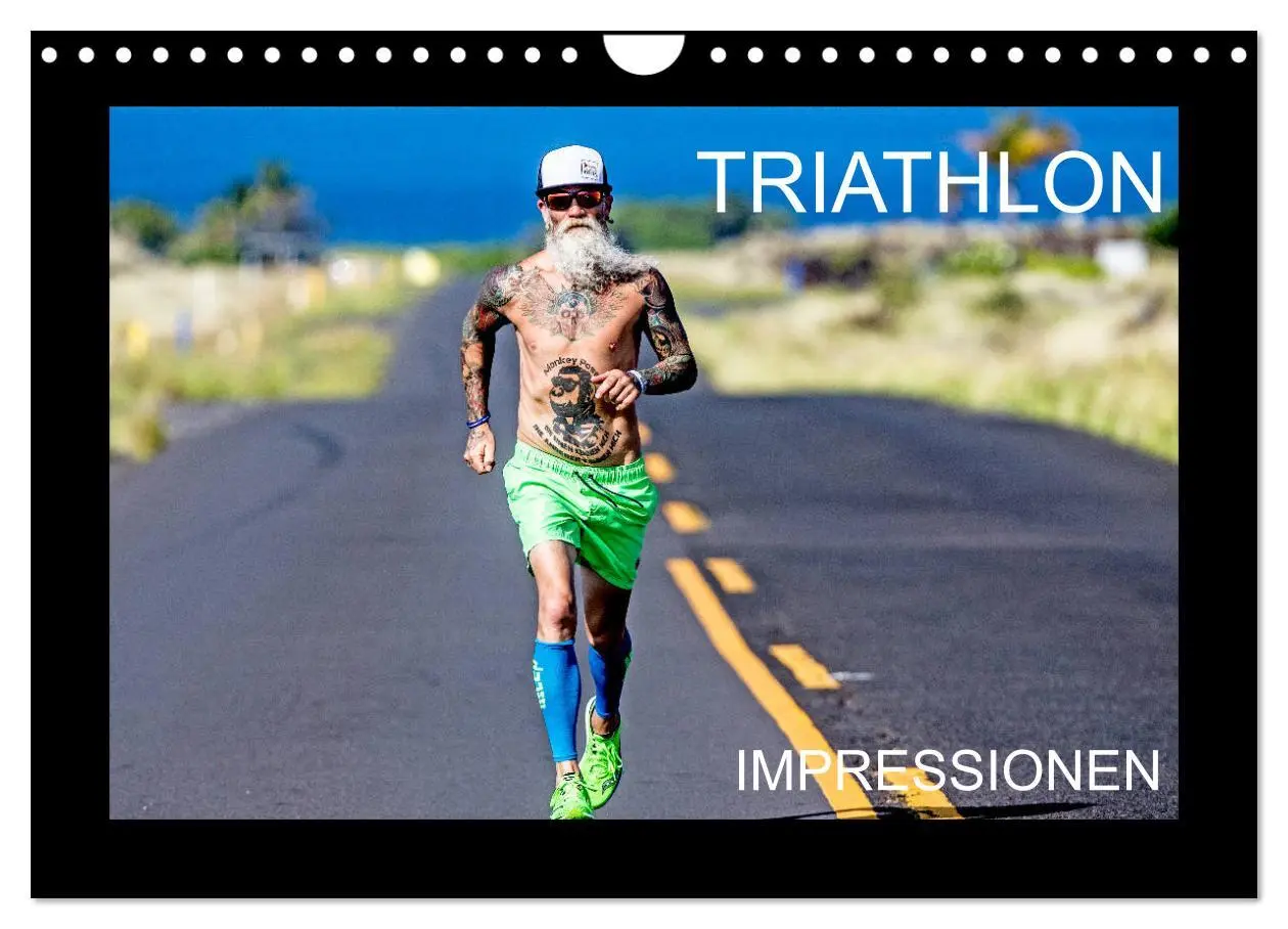 Cover: 9783457353127 | TRIATHLON Impressionen (Wandkalender 2026 DIN A4 quer), CALVENDO...