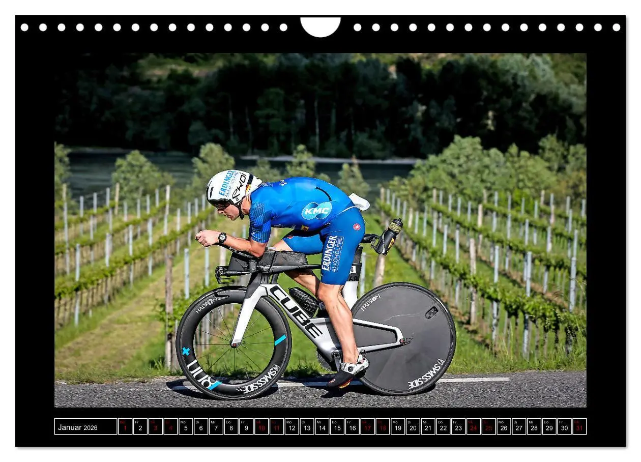 Bild: 9783457353127 | TRIATHLON Impressionen (Wandkalender 2026 DIN A4 quer), CALVENDO...