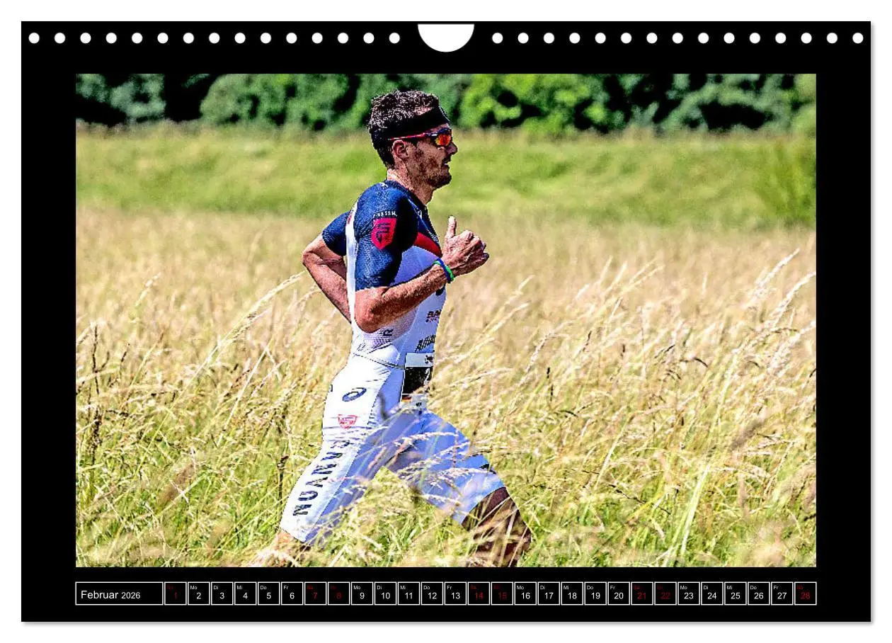 Bild: 9783457353127 | TRIATHLON Impressionen (Wandkalender 2026 DIN A4 quer), CALVENDO...