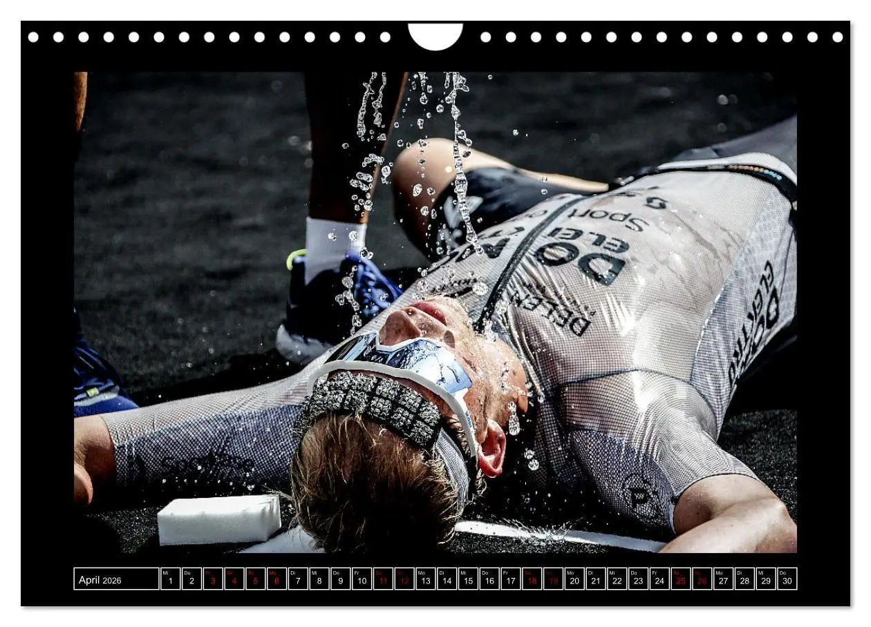 Bild: 9783457353127 | TRIATHLON Impressionen (Wandkalender 2026 DIN A4 quer), CALVENDO...