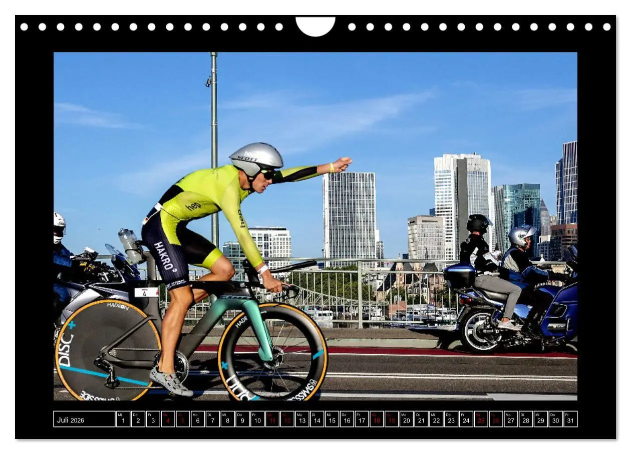 Bild: 9783457353127 | TRIATHLON Impressionen (Wandkalender 2026 DIN A4 quer), CALVENDO...