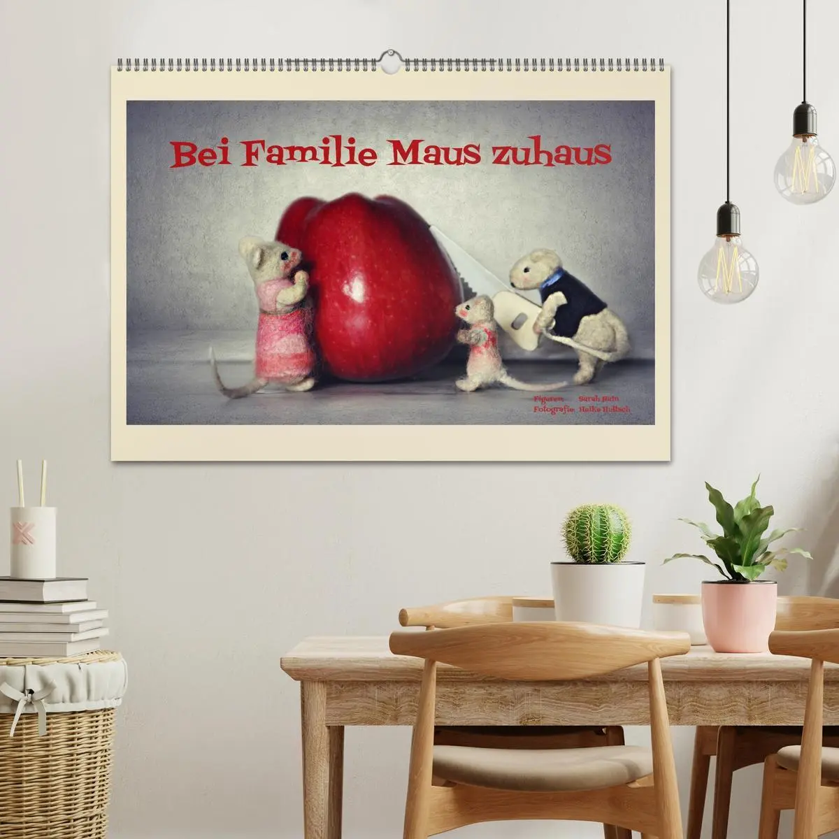 Bild: 9783516063127 | Bei Familie Maus zuhaus (Wandkalender 2026 DIN A2 quer), CALVENDO...