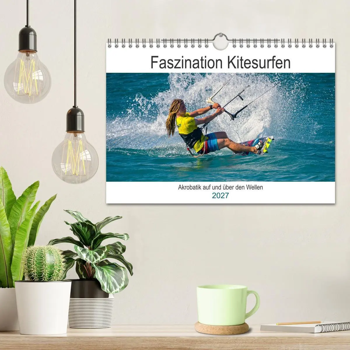 Bild: 9783569533127 | Faszination Kitesurfen (Wandkalender 2027 DIN A4 quer), CALVENDO...