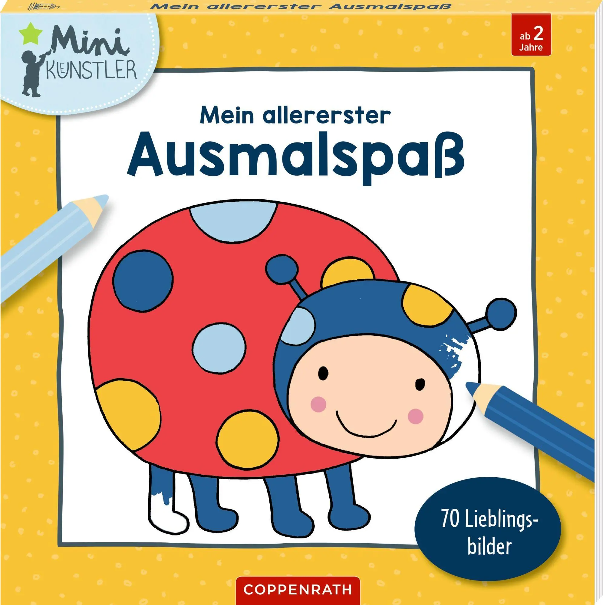 Cover: 9783649653127 | Mein allererster Ausmalspaß | 70 Lieblingsbilder | Maike Taddicken