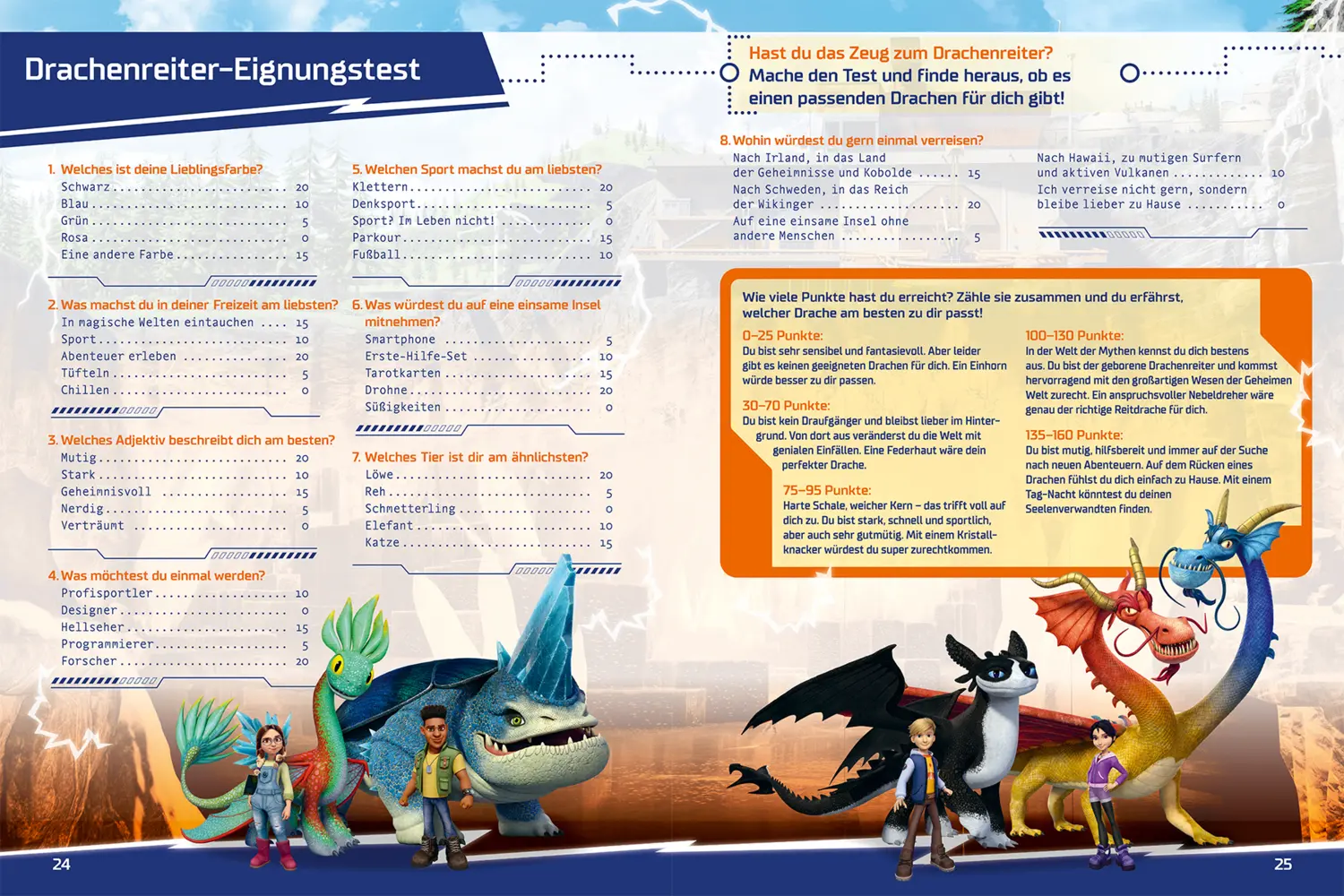 Bild: 9783833243127 | Dragons: Die 9 Welten: Rätseln und Stickern für Drachenreiter | Panini