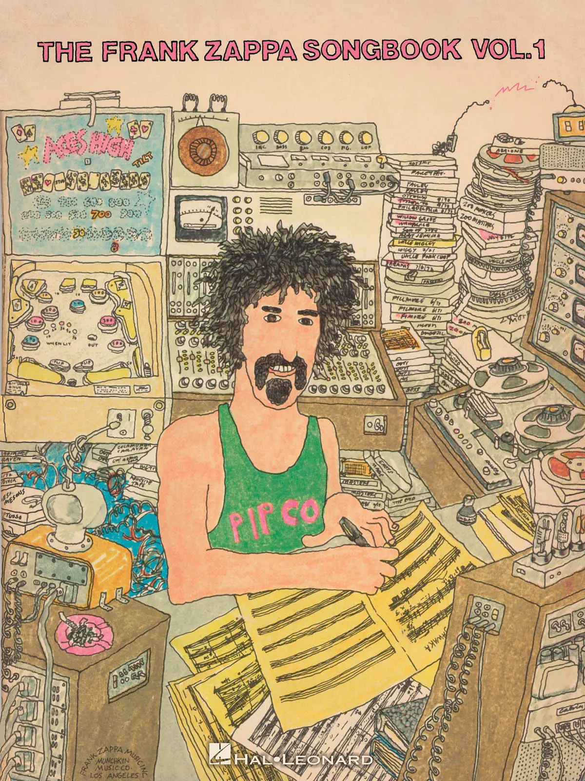 Cover: 888680623227 | Frank Zappa Songbook - Vol. 1 | Piano-Vocal-Guitar Artist Songbook