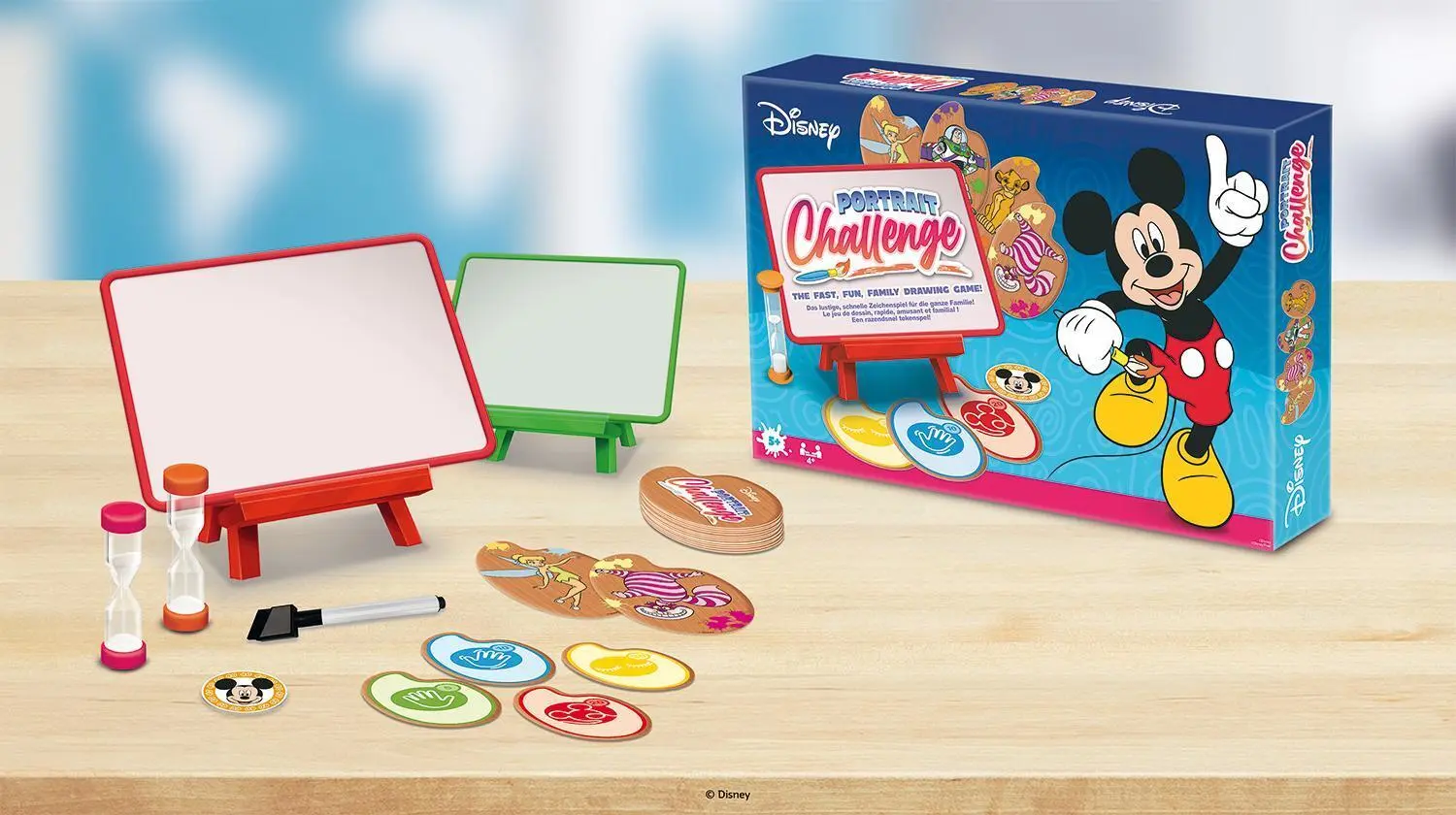 Bild: 5411068303227 | Disney Portrait Challenge - Das lustige kreative Zeichenspiel für...
