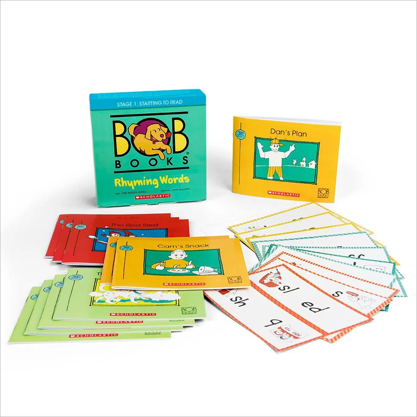 Bild: 9780545513227 | Bob Books: Rhyming Words Box Set (10 Books) | Lynn Maslen Kertell