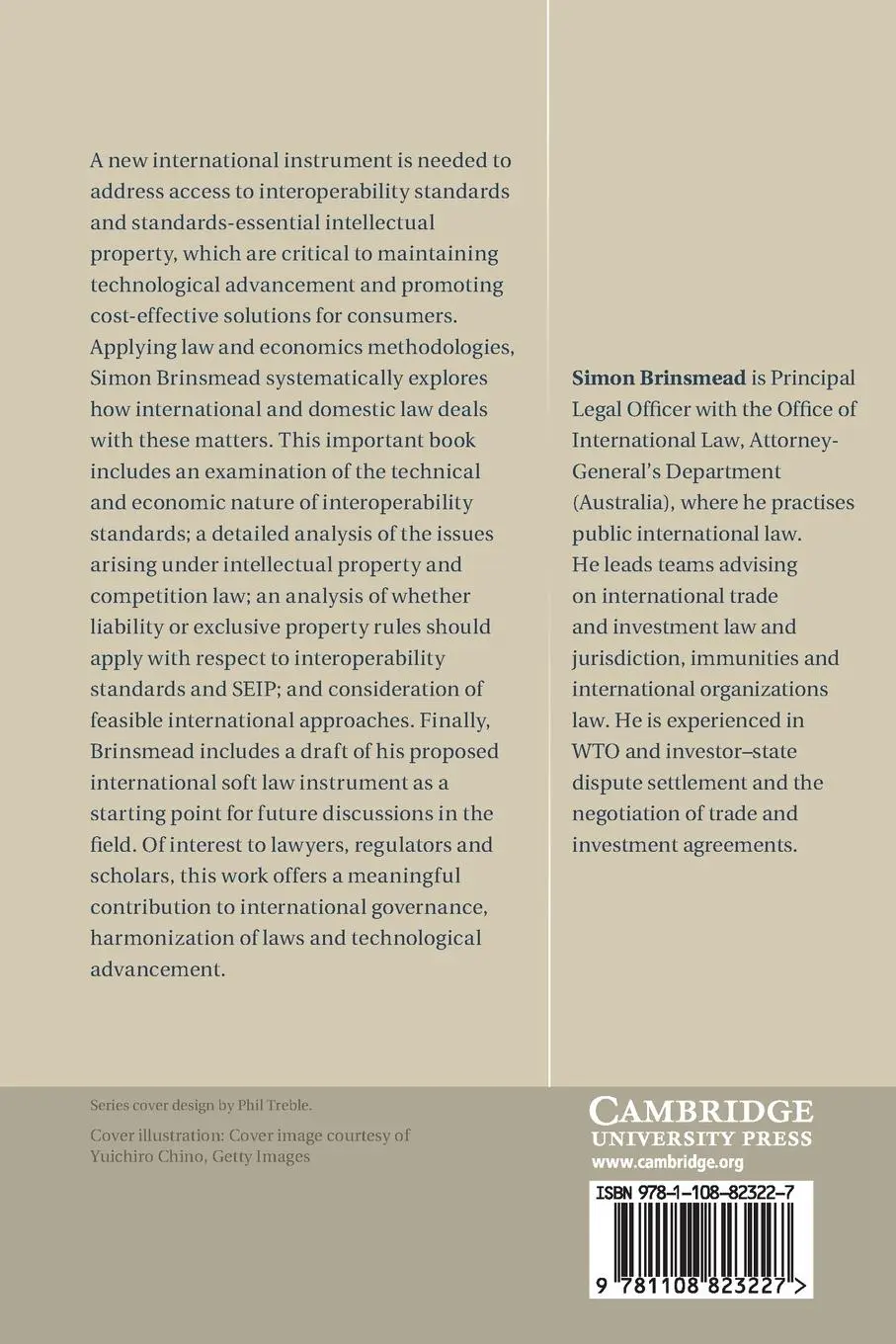 Rückseite: 9781108823227 | Essential Interoperability Standards | Simon Brinsmead | Taschenbuch