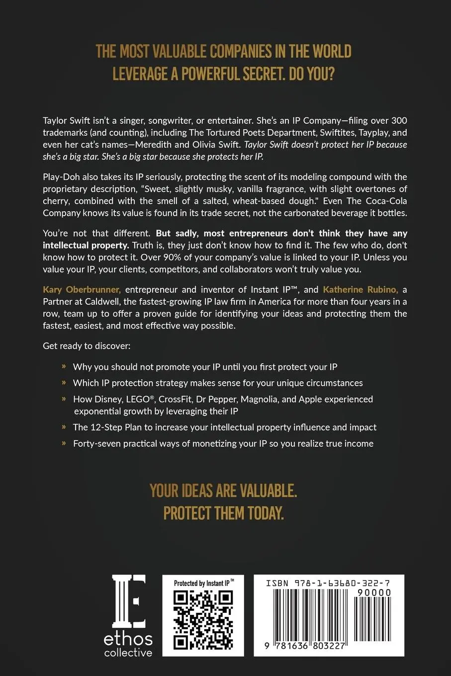 Rückseite: 9781636803227 | You Are an IP Company | Kary Oberbrunner (u. a.) | Taschenbuch | 2024