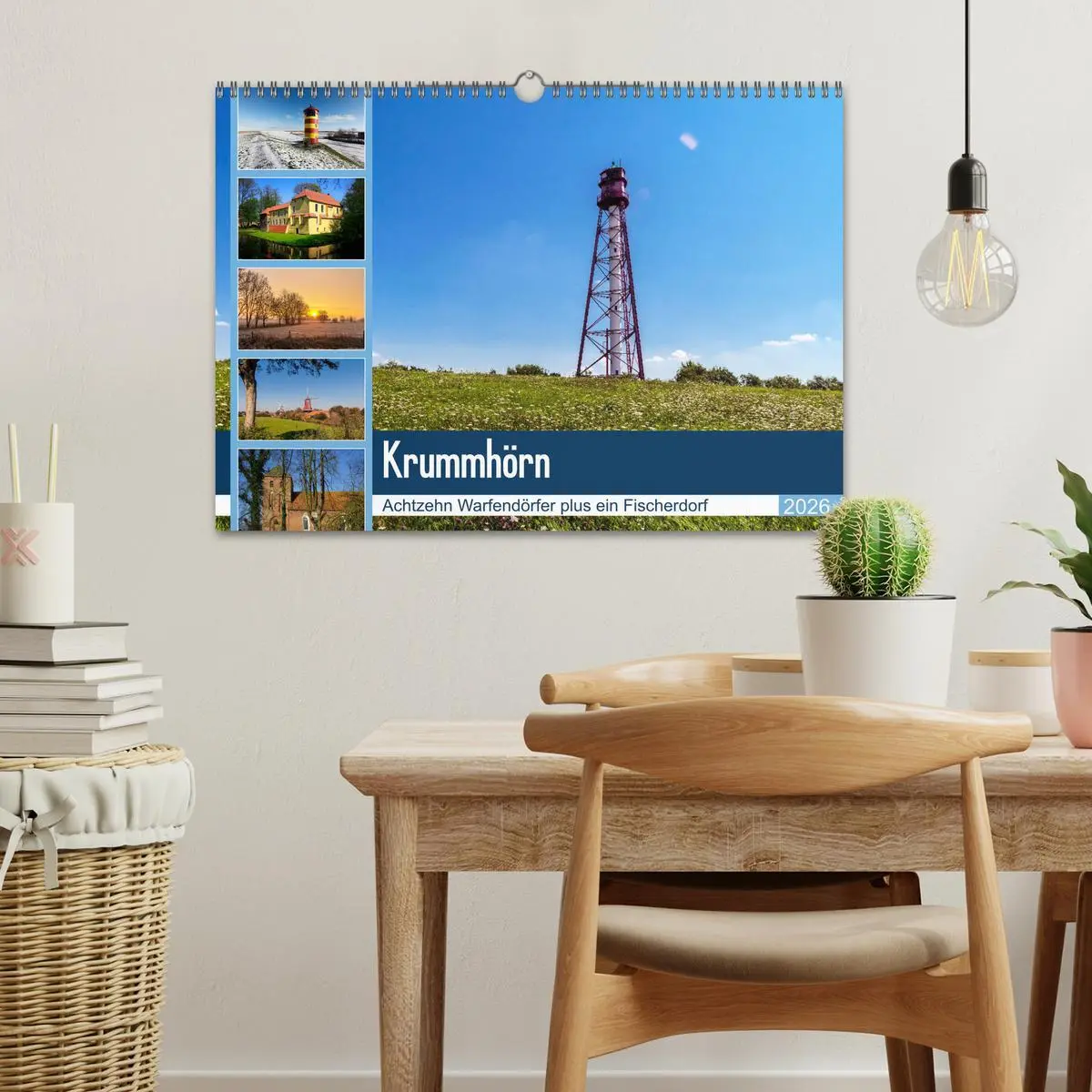 Bild: 9783457893227 | KRUMMHÖRN Achtzehn Warfendörfer plus ein Fischerdorf (Wandkalender...