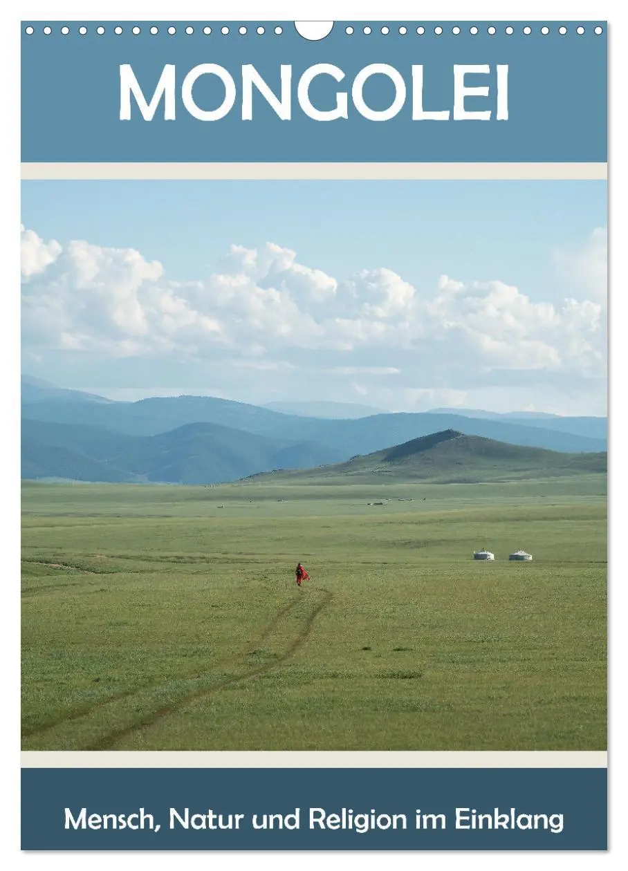 Cover: 9783516293227 | Mongolei - Mensch, Natur und Religion im Einklang (Wandkalender...
