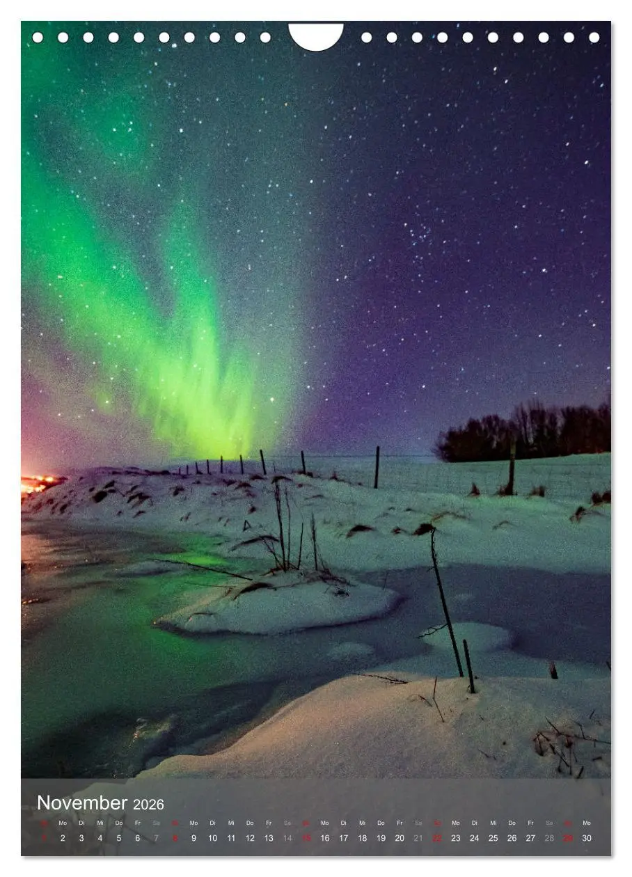 Bild: 9783516363227 | Aurora - Polarlicht des Nordens (Wandkalender 2026 DIN A4 hoch),...