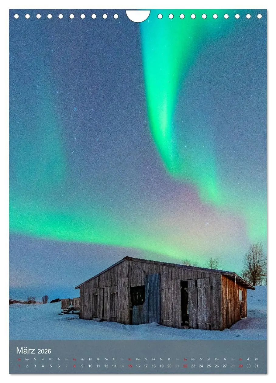 Bild: 9783516363227 | Aurora - Polarlicht des Nordens (Wandkalender 2026 DIN A4 hoch),...