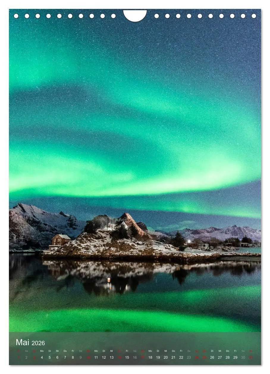 Bild: 9783516363227 | Aurora - Polarlicht des Nordens (Wandkalender 2026 DIN A4 hoch),...