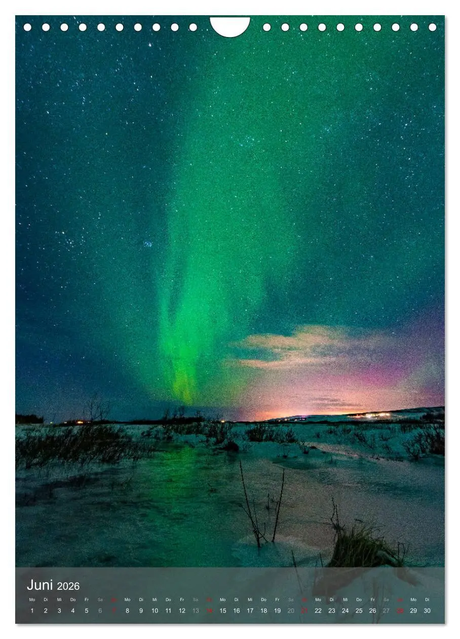 Bild: 9783516363227 | Aurora - Polarlicht des Nordens (Wandkalender 2026 DIN A4 hoch),...
