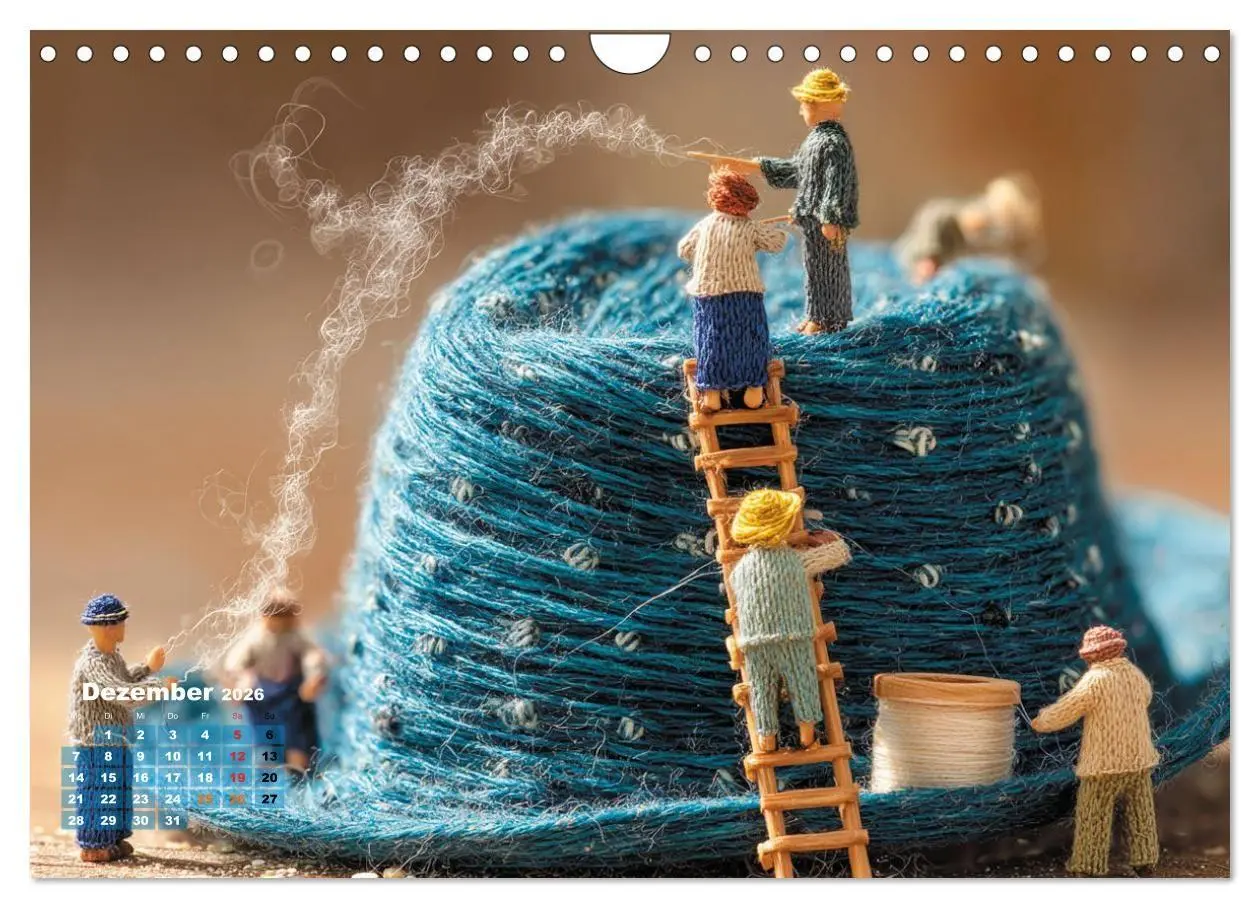 Bild: 9783516743227 | Miniatur - Atelier (Wandkalender 2026 DIN A4 quer), CALVENDO...