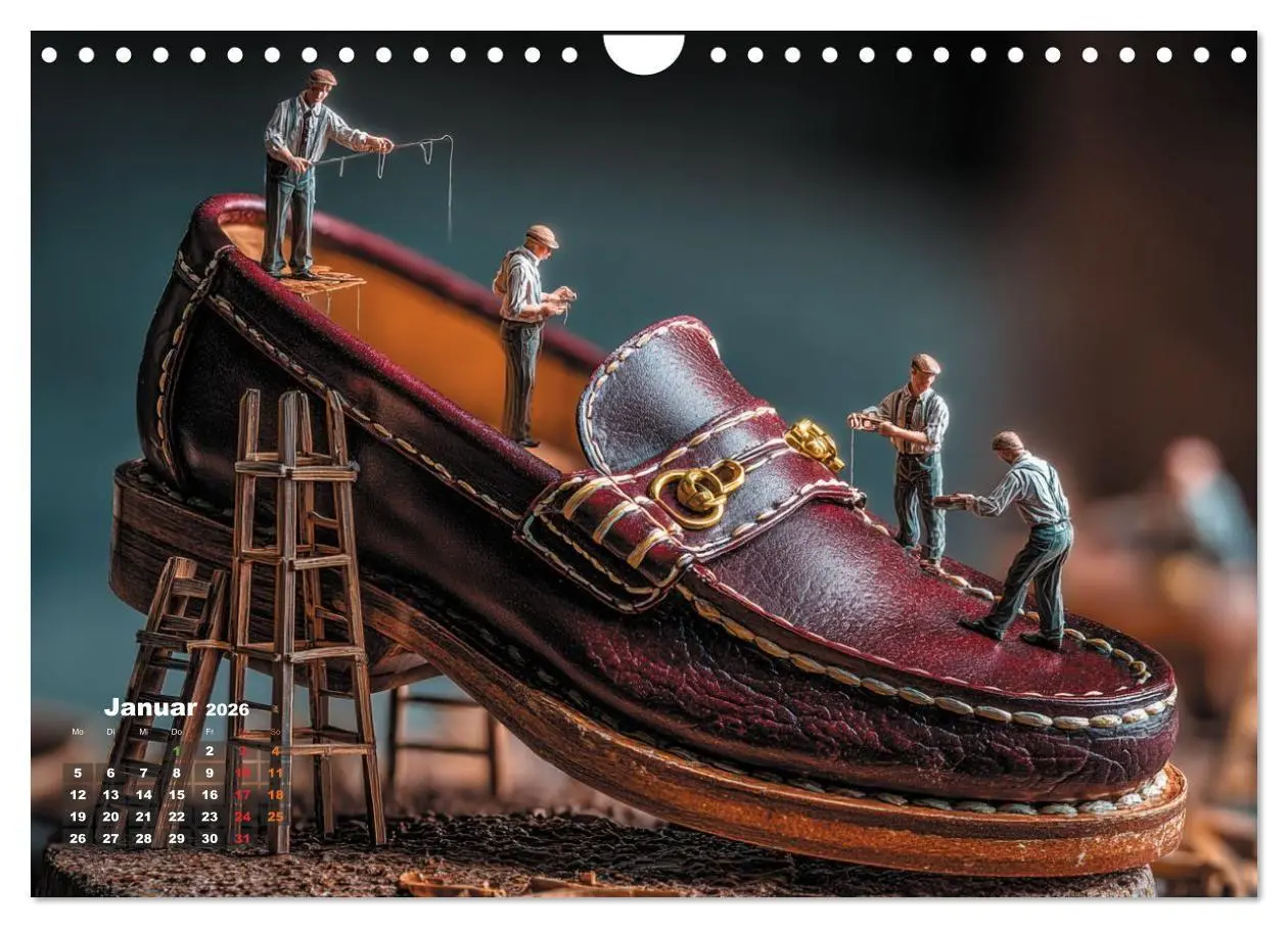 Bild: 9783516743227 | Miniatur - Atelier (Wandkalender 2026 DIN A4 quer), CALVENDO...
