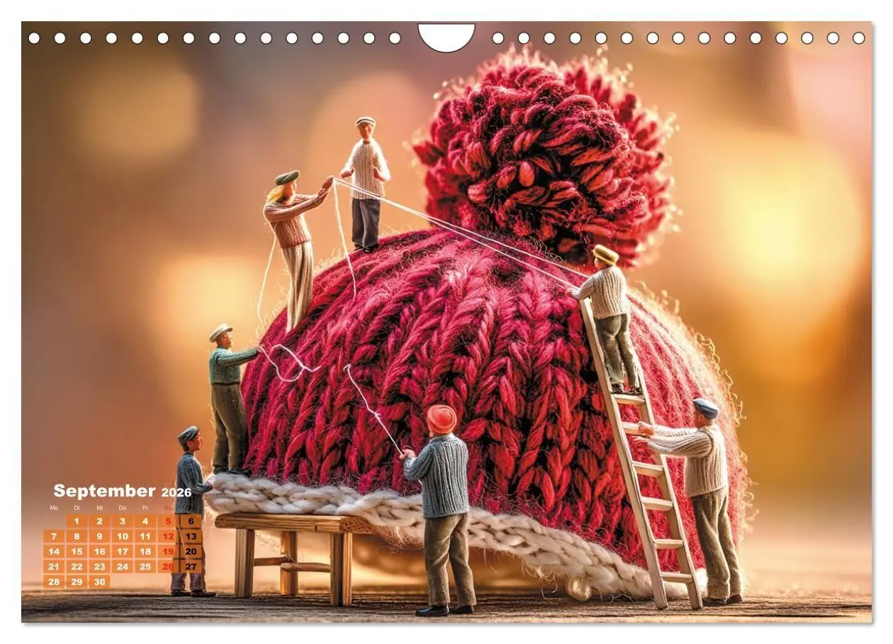 Bild: 9783516743227 | Miniatur - Atelier (Wandkalender 2026 DIN A4 quer), CALVENDO...