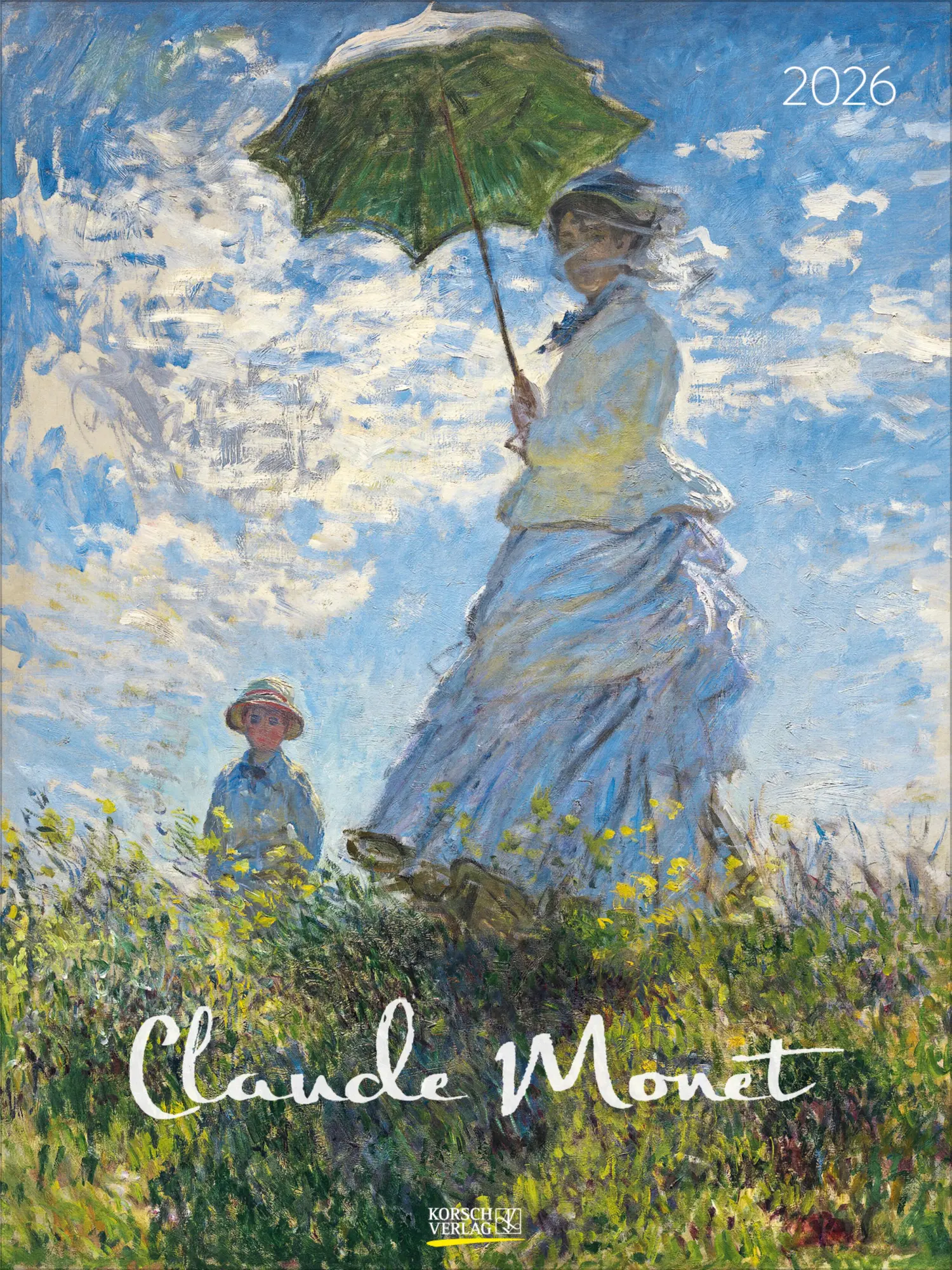 Cover: 9783731883227 | Claude Monet 2026 | Verlag Korsch | Kalender | Spiralbindung | 14 S.