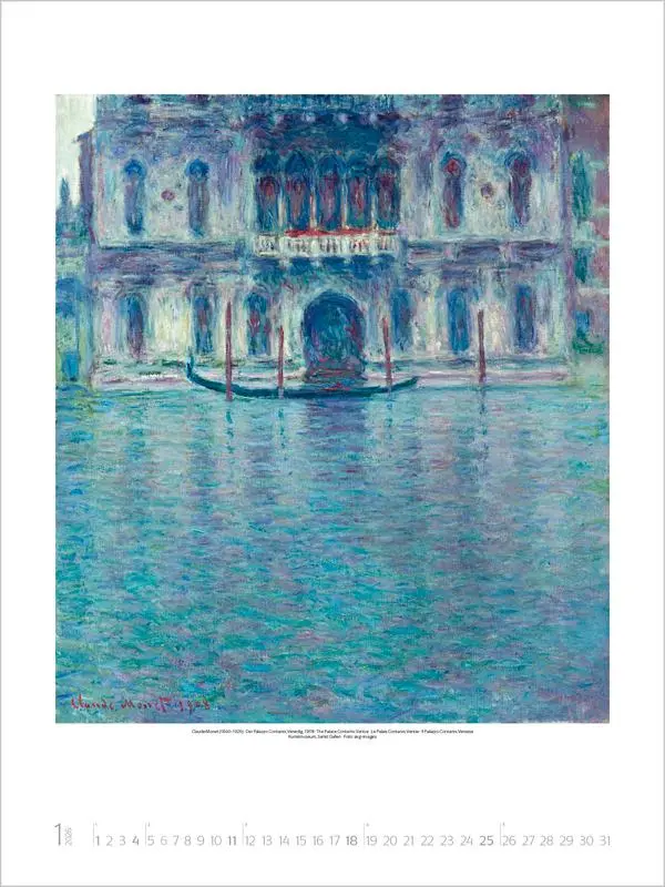 Bild: 9783731883227 | Claude Monet 2026 | Verlag Korsch | Kalender | Spiralbindung | 14 S.