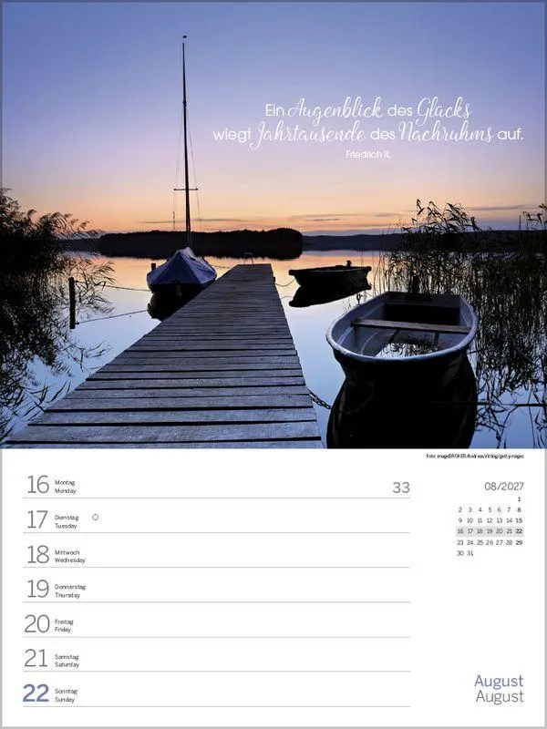 Bild: 9783819303227 | Glücksmomente 2027 | Korsch Verlag | Kalender | 54 S. | Deutsch | 2027