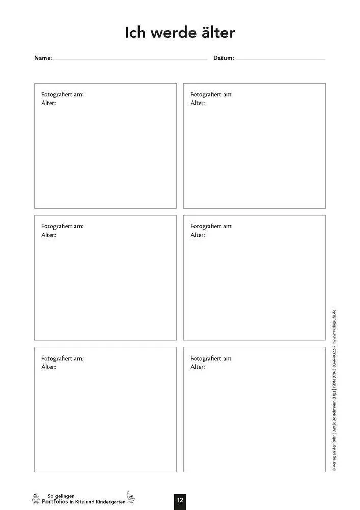 Bild: 9783834603227 | So gelingen Portfolios in Kita und Kindergarten | Antje Bostelmann