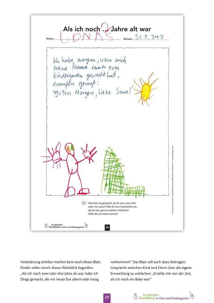 Bild: 9783834603227 | So gelingen Portfolios in Kita und Kindergarten | Antje Bostelmann