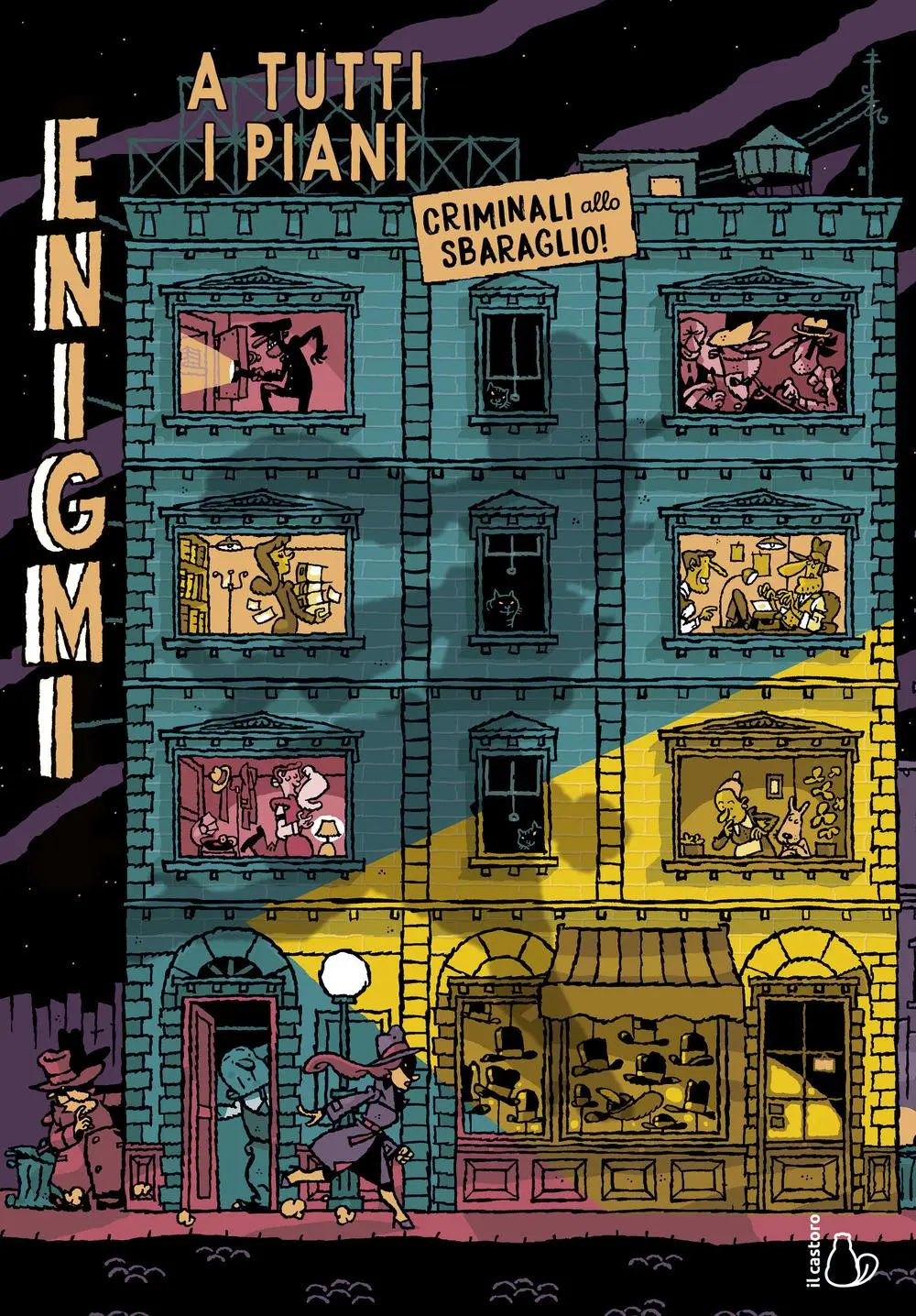 Cover: 9791255333227 | Enigmi a tutti i piani. Criminali allo sbaraglio! | Paul Martin | Buch