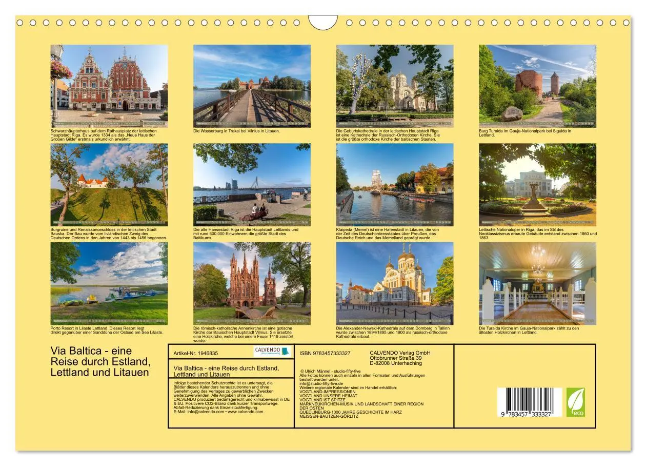 Bild: 9783457333327 | Via Baltica - eine Reise durch Estland, Lettland und Litauen...