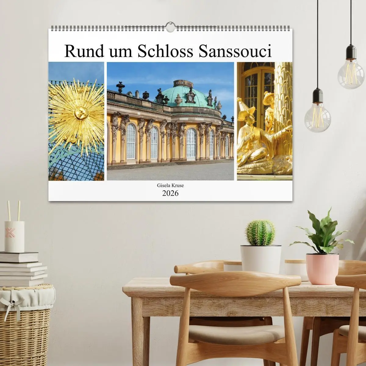 Bild: 9783457643327 | Rund um Schloss Sanssouci (Wandkalender 2026 DIN A2 quer), CALVENDO...