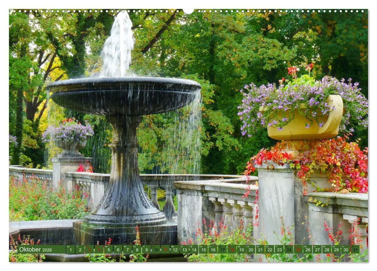 Bild: 9783457643327 | Rund um Schloss Sanssouci (Wandkalender 2026 DIN A2 quer), CALVENDO...
