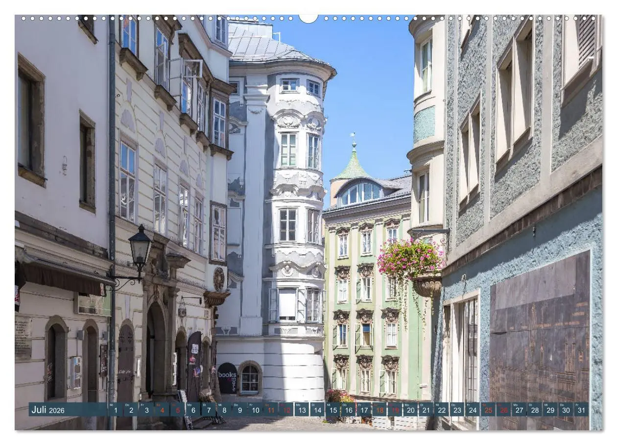 Bild: 9783457713327 | Facettenreiches Linz (hochwertiger Premium Wandkalender 2026 DIN A2...