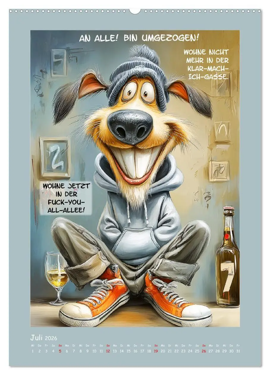 Bild: 9783516733327 | Hundstage. Bissiger Humor vom Feinsten (hochwertiger Premium...