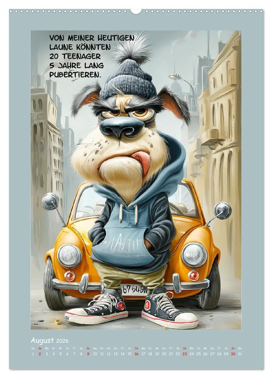 Bild: 9783516733327 | Hundstage. Bissiger Humor vom Feinsten (hochwertiger Premium...