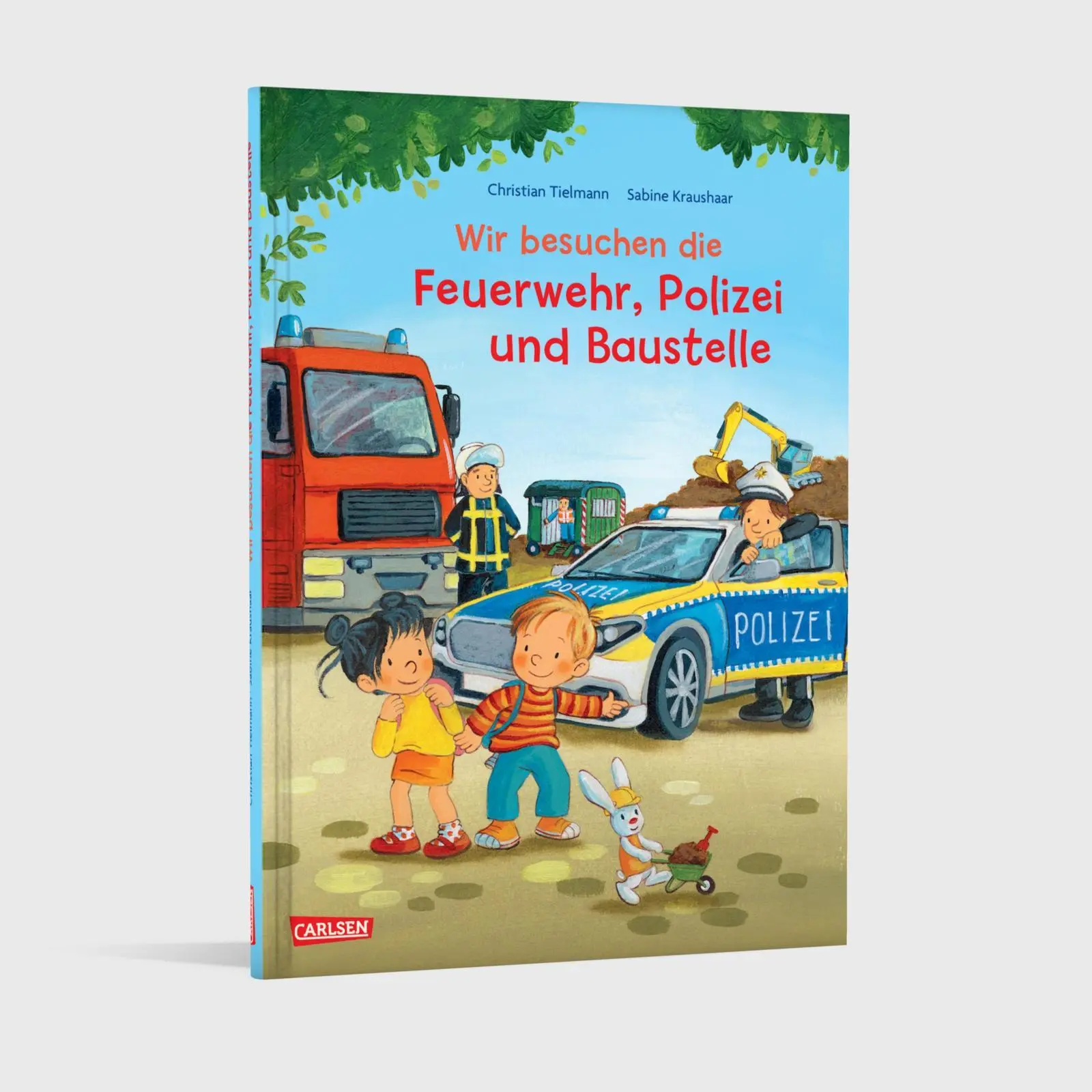 Bild: 9783551523327 | Max-Bilderbücher: Wir besuchen die Feuerwehr, Polizei und Baustelle