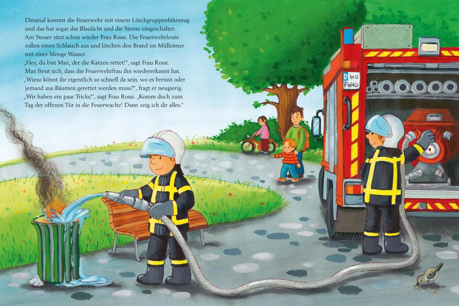 Bild: 9783551523327 | Max-Bilderbücher: Wir besuchen die Feuerwehr, Polizei und Baustelle