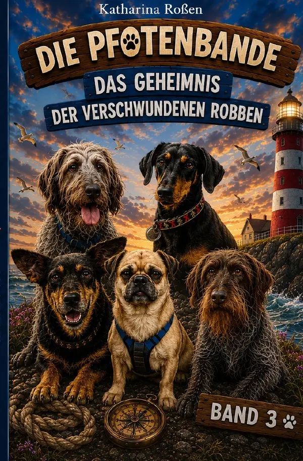 Cover: 9783565553327 | Die Pfotenbande - Das Geheimnis der verschwundenen Robben | DE | Roßen