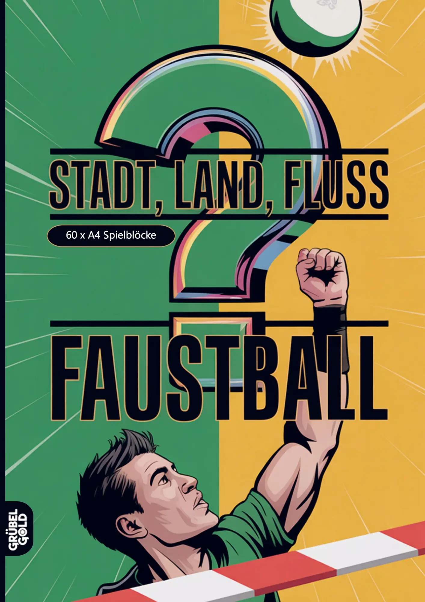 Cover: 9783693193327 | Stadt, Land, Fluss, Faustball | Grübelgold Rätselhefte | Taschenbuch