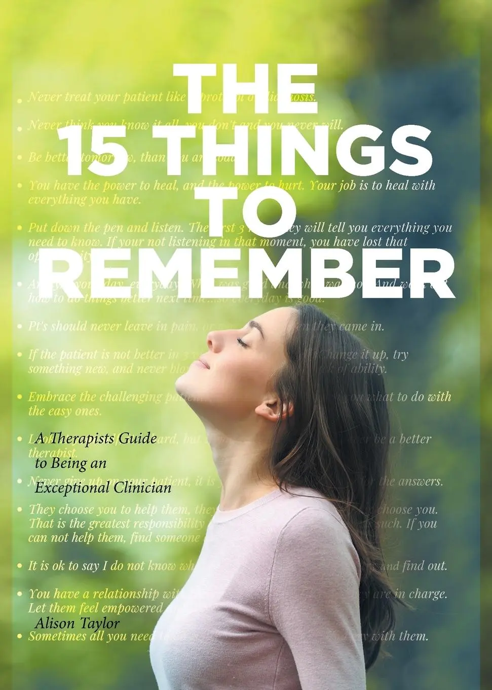 Cover: 9798894273327 | The 15 Things to Remember | Alison Taylor | Taschenbuch | Englisch
