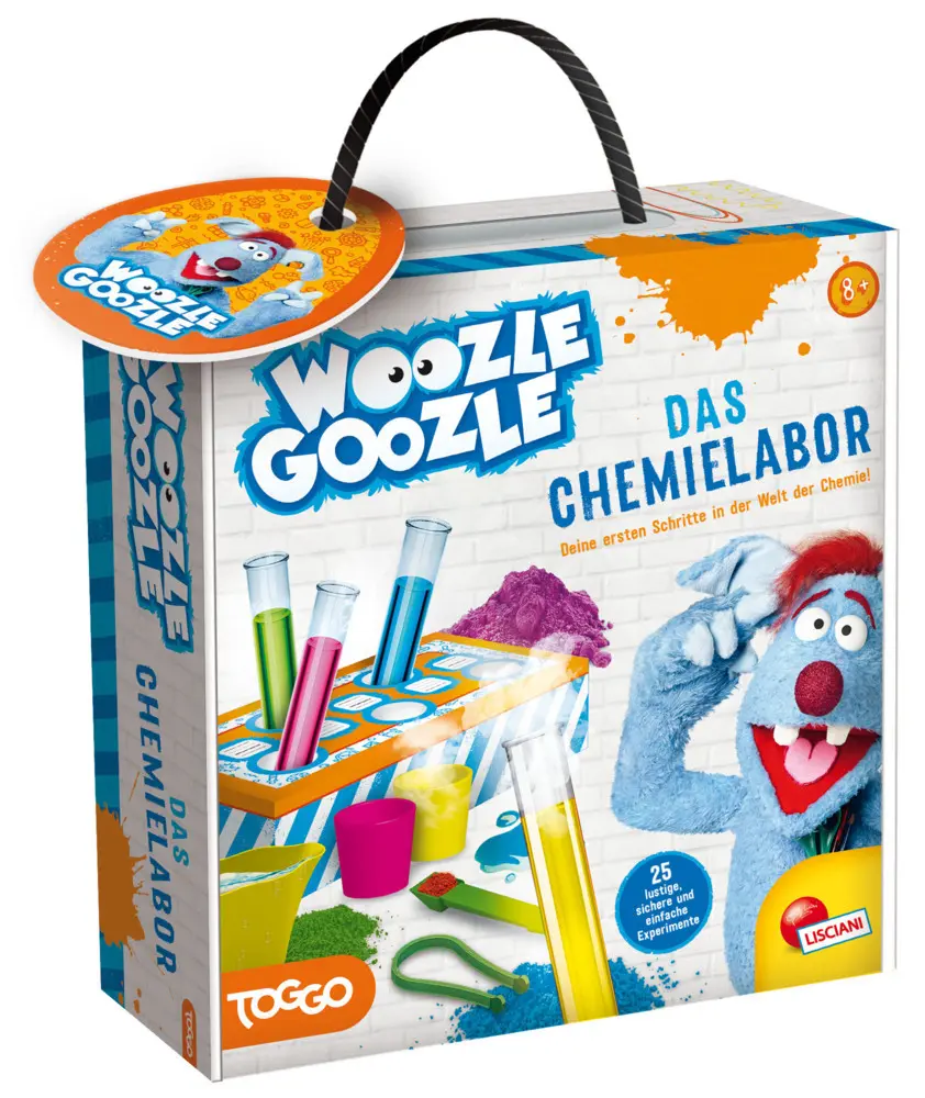Bild: 8008324093427 | WOOZLE GOOZLE Chemie-Labor (Experimentierkasten) | Spiel | In Karton