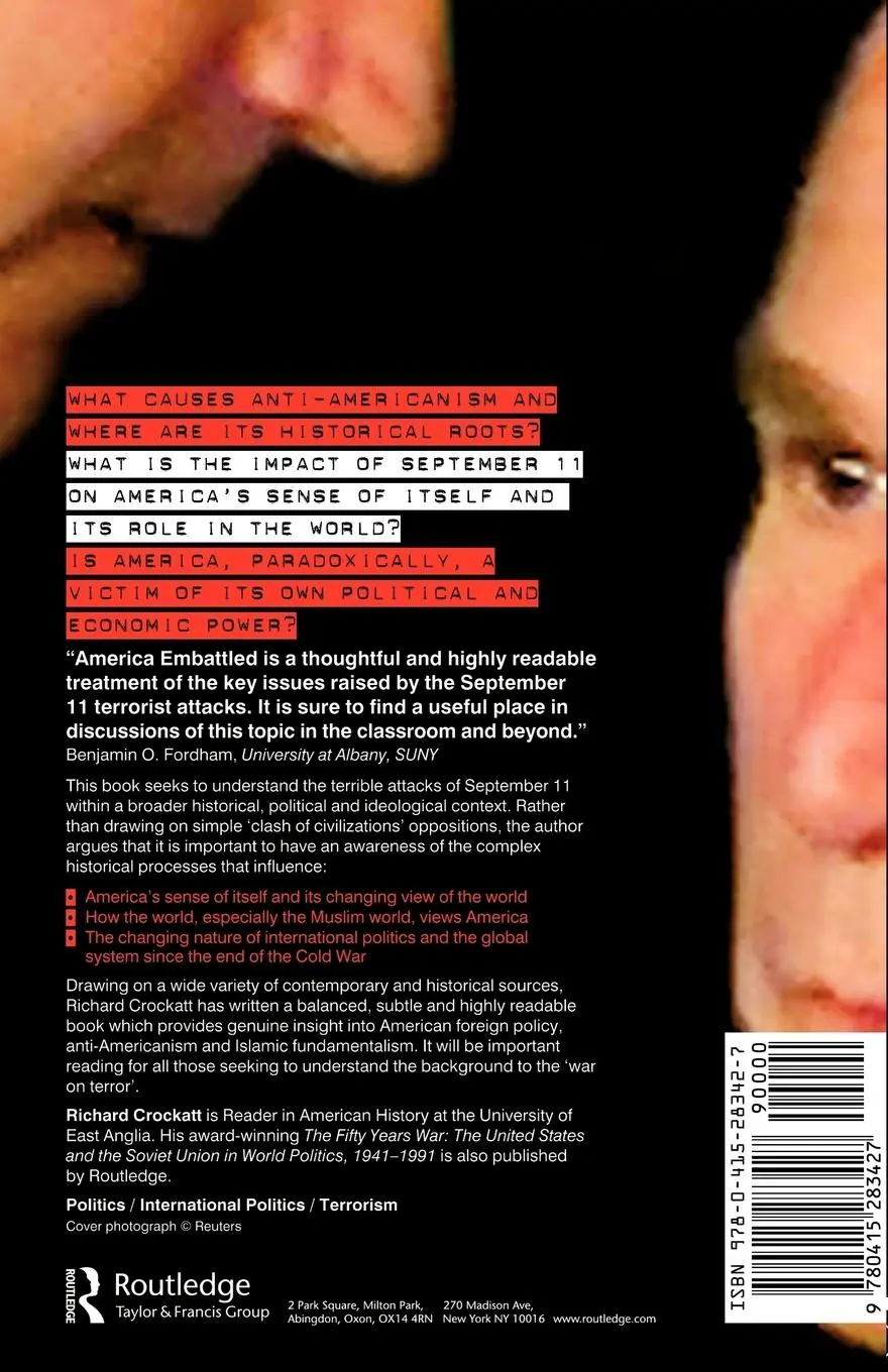 Rückseite: 9780415283427 | America Embattled | 9/11, Anti-Americanism and the Global Order | Buch
