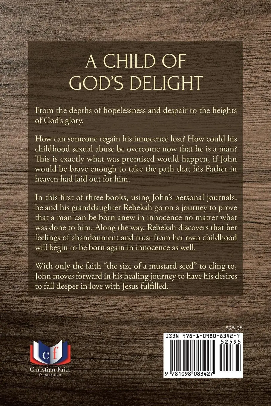 Rückseite: 9781098083427 | A Child of God's Delight | John Gleason | Taschenbuch | Englisch