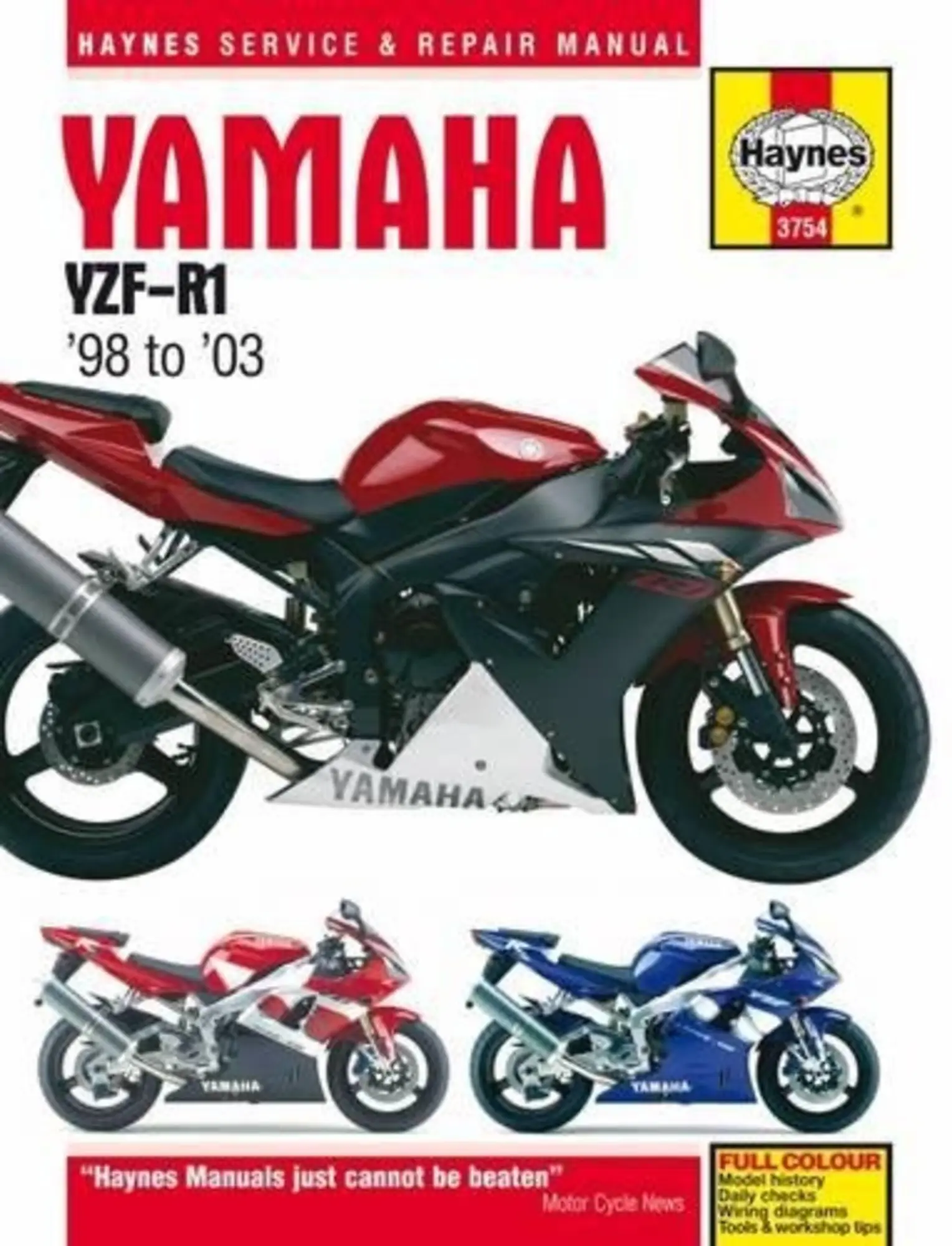 Cover: 9781785213427 | Yamaha YZF-R1 (98 - 03) | Haynes Publishing | Taschenbuch | Englisch