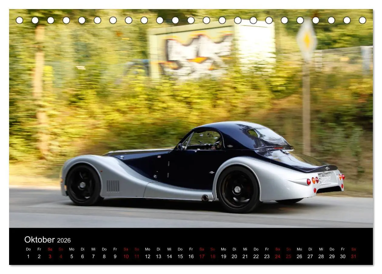 Bild: 9783457873427 | Faszination Morgan (Tischkalender 2026 DIN A5 quer), CALVENDO...