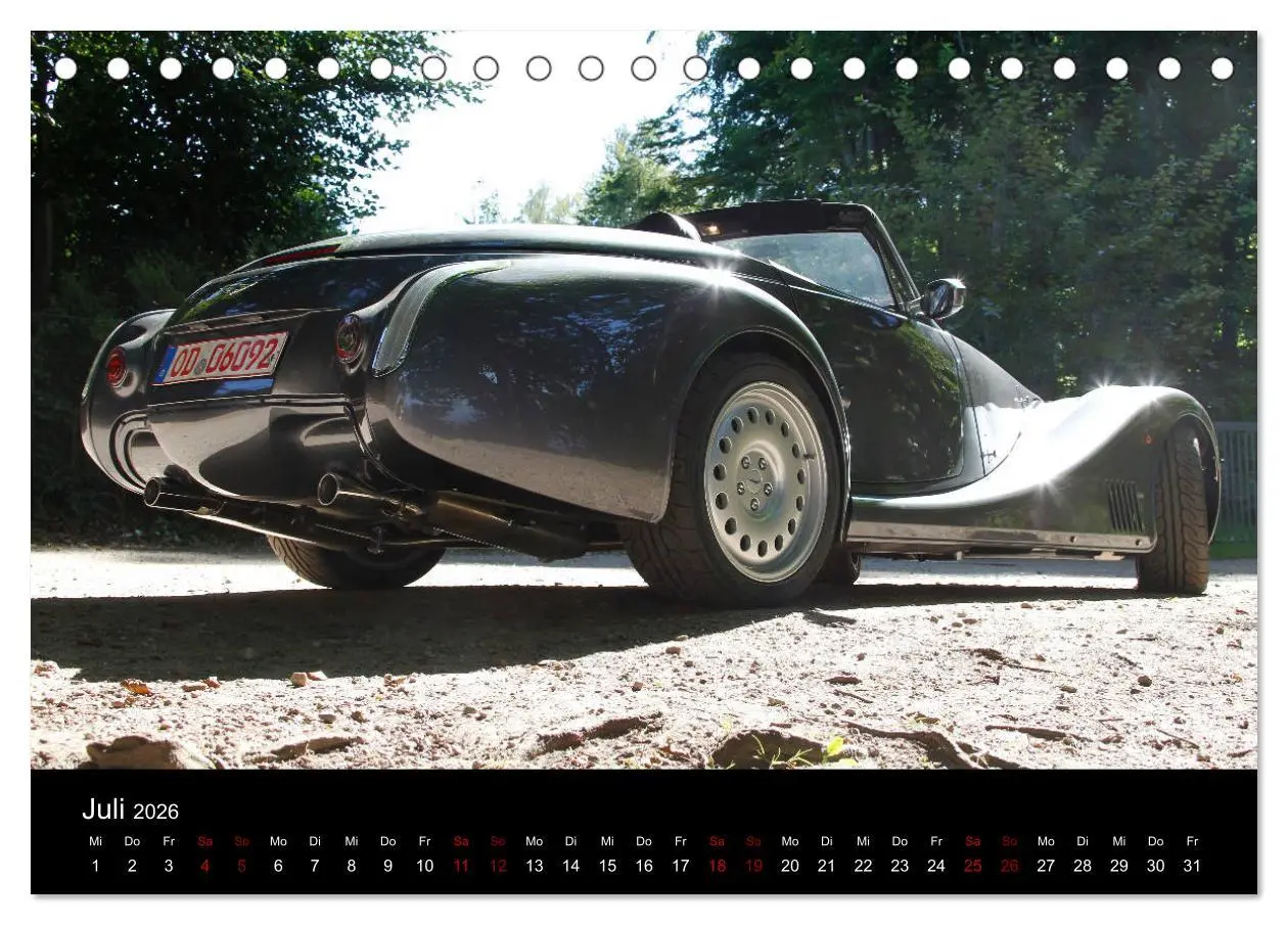 Bild: 9783457873427 | Faszination Morgan (Tischkalender 2026 DIN A5 quer), CALVENDO...