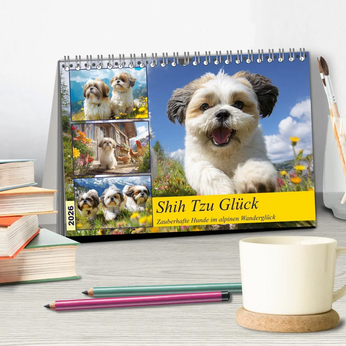 Bild: 9783457943427 | Shih Tzu Glück. Zauberhafte Hunde im alpinen Wanderglück...